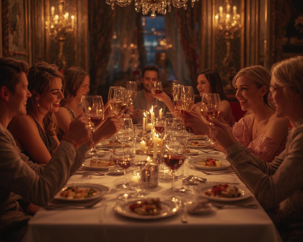 French table manners Illustration 3