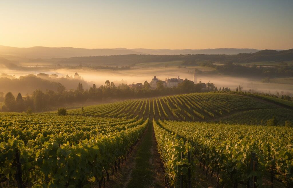 Bordeaux wine region