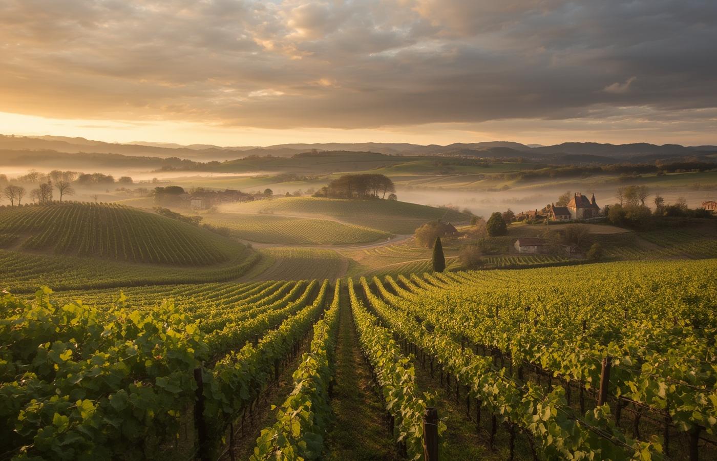Burgundy wine region
