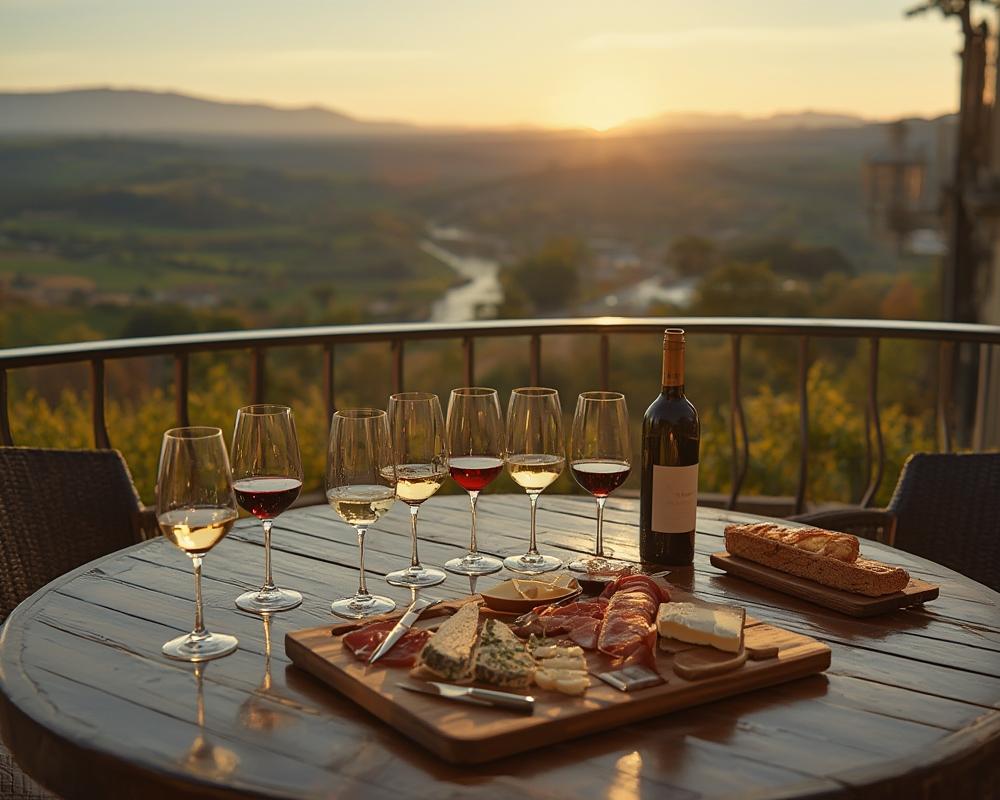 Rhone Valley wine region Illustration 3