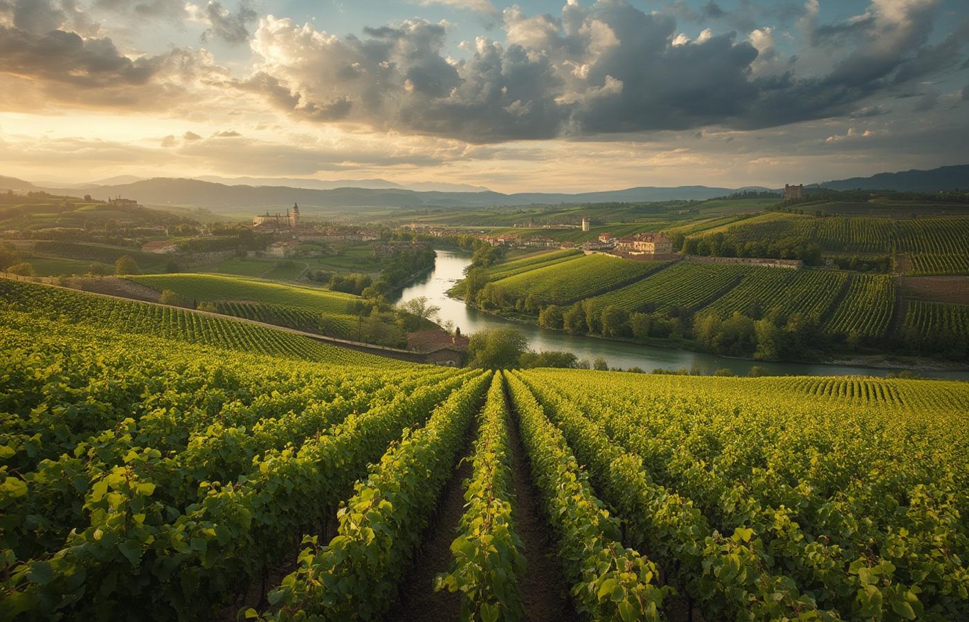 Rhone Valley wine region