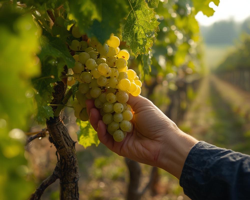 champagne wine region Illustration 2